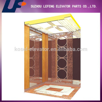 Etching Golden Elevators for Passengers